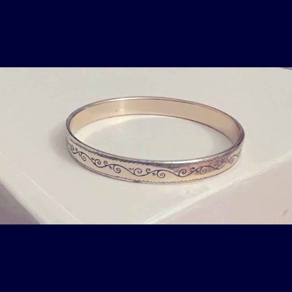 Brighton silver bangles